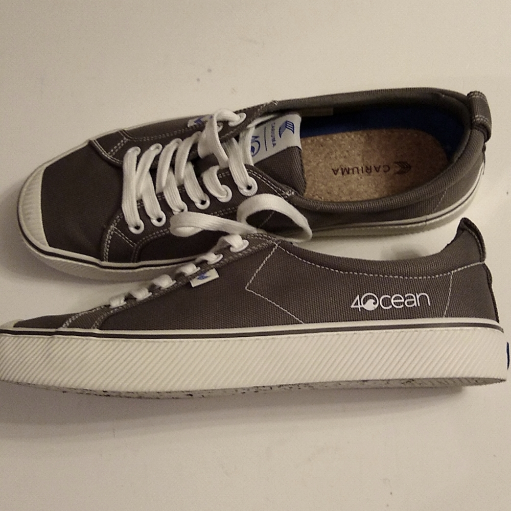 CARLUMA sneakers gray canvas unisex